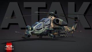 ЛУЧШИЙ ДОНАТНЫЙ ВЕРТОЛЕТ (Даже чем Ка-50). Обзор геймплея прем-вертолета "T129 ATAK" в War Thunder.