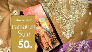 Alkaram studio Eid collection ramadan sale upto 50% off March 2024|@hinainfo300