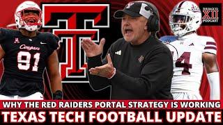 Why Texas Tech's Transfer Portal Strategy Is Working In Historic Ways