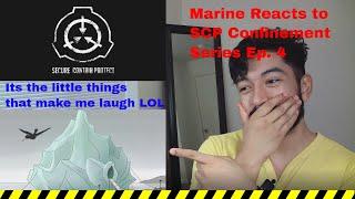 Marine Reacts to SCP Confinement Series Ep. 4 (By Lord Bung)