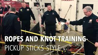 Ropes and Knots Training Zeeland Fire Rescue