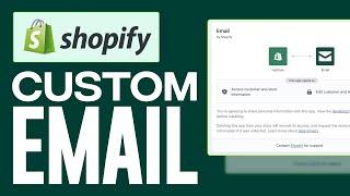 How To Setup Custom Emails in Shopify (2024) Professional Email Branding