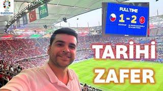 Euro2024 Türkiye Stat Atmosferi | Tribün çekimi goller | Türkiye 2-1 Çekya | Hamburg Maç Vlog