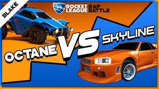 OCTANE vs. SKYLINE | Rocket League RAP BATTLE | by blAke