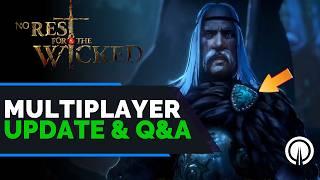 No Rest for the Wicked Multiplayer Update & Dev Q&A