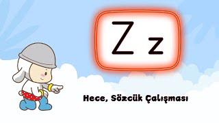 #yenimüfredat Z sesi hece sözcük çalışması