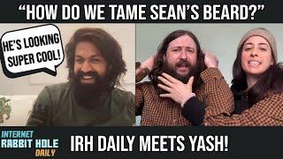 WE MET ROCKING STAR YASH before KGF Chapter 2 Release! | Sean's Beard = Yash APPROVED