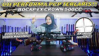 TES AKURASI 50 METER!! BOCAP FX CROWN 500CC POWER PLENUM!! LIBAS MUDAH PULUHAN METER