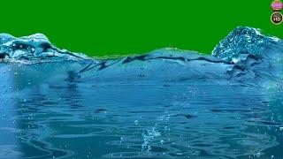 Water Flow Effect with Sound Green Screen | #mvstudio | #WaterFlowEffect | Chroma Key 2021
