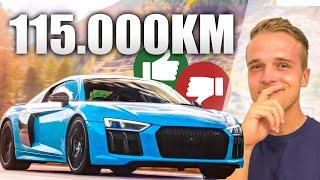 Audi R8 with 115.000km! - Scrap or purchasable?