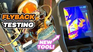 24-Hour Burn Test  Flyback testing with new Thermal Camera  Fester’s Quest arcade gameplay ‍