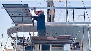  Ep. 10  Converting Our Bareboat Catamaran into a Full Time Cruiser for our Family of 6