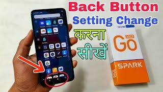 Tecno Spark Go 2023 Set Back Button Settings | How To Change Back Button Setting Tecno Spark Go 2023