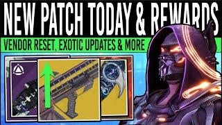 Destiny 2: NEW PATCH CHANGES & EVERVERSE REFRESH! Exotic FIXES, Loot Changes, Vendors (August 20)