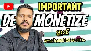 ചാനൽ  Demonetize ആവാതിരിക്കാൻ ഇക്കാര്യങ്ങൾ ശ്രദ്ധിക്കണം | Nived Akkaparambil