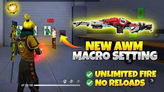 BLUESTACKS AWM MACRO SETTING || DOUBLE AWM MACRO SETTING || HOW TO USE SNIPER MACRO IN BLUESTACKS 5