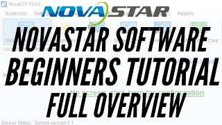 NovaLCT Basics - Beginners Tutorial, How to use NovaLCT, How to program Novastar - NovaStar software