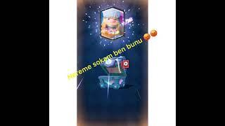 Clash Royale Efsanevi Sandık Açılımı!!