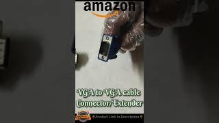 VGA to VGA cable Extender | Strong connector to Produce Best Display Quality | AMAZON | OSRviewss