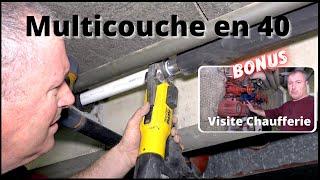 Réparation fuite avec du multicouche 40