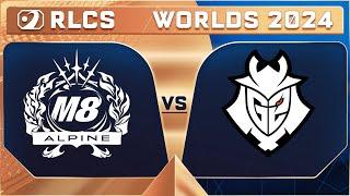 GENTLE MATES vs G2 | ROUND 3 - Worlds RLCS 2024