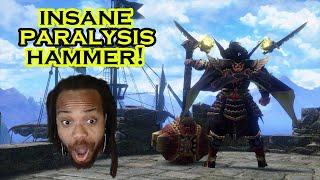 This Paralysis Hammer GOES CRAZY! Monster Hunter Rise Sunbreak.