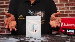 Innostyle 10,000mAh Magnetic Wireless Power Bank with Apple Watch Charger Unboxing.
