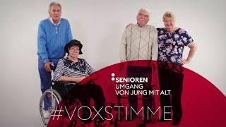 Senioren – Umgang von Jung mit Alt | #VOXSTIMME