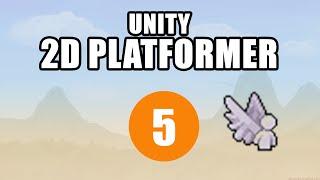 Unity 2D Platformer Tutorial • 5 • Jump and Double Jump! [Noob Friendly][C#]