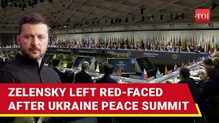 Putin Has The Last Laugh: 3rd Nation Withdraws From Ukraine Peace Document; Zelensky 'Embarrassed'