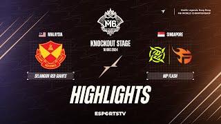 Selangor Red Giants vs NIP Flash HIGHLIGHTS M6 World Championship | NPFL vs SRG ESPORTSTV