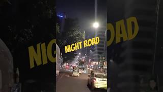 Banani to.Gulshan Road at night || Time enjoyable #travel