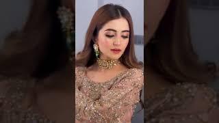 Sinf-e-Aahan actress MeerubAli in Bridal dress@showbizkiDunya #viralvideo#fashion#cute #bhfyp#trand