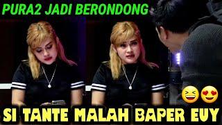 PRANK PURA2 NGAKU JADI BERONDONG || TANTE IMUT MALAH BAPER PARAH