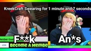 Kreekcraft Swearing For 1 Minutes 8 Seconds Straight (Part 4)