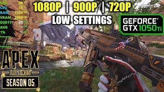 GTX 1050 Ti | Apex Legends - 1080p, 900p, 720p - Low settings