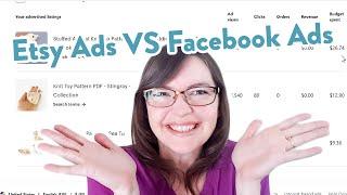 I tried selling the same products using Etsy ads vs Facebook ads - Here's what happened