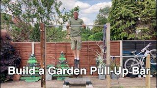 DIY Build An Outdoor Pull Up Bar