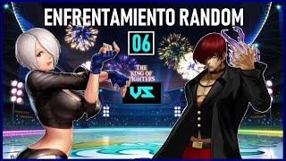 The King Of Fighters: Enfrentamiento Random #06 (Angel vs Iori) By Pyro