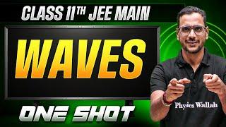 MANZIL Comeback: WAVES in 1 Shot | All Concepts + PYQs | JEE Main