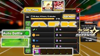AFK Star Pass EXP Farm | Star Pass Ending Soon & New Star Pass Coming Soon | All Star Tower Defense