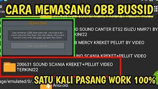 CARA MEMASANG OBB BUSSID VERSI VIDEO TERKINI22 OBB BUSSID TERBARU