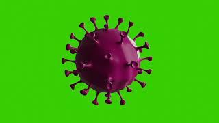 Coronavirus(Covid 19) Cell Animated Loop HD Video | Free Background Video for YouTube