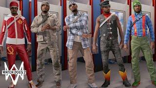 WATCH DOGS 2 : ALL SECRET & HIDDEN OUTFIT LOCATIONS (FULL GUIDE)