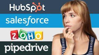 Hubspot vs Salesforce vs Zoho vs Pipedrive | Honest Comparison | Pricing & Features | 2022