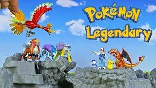 Legendary Pokemon Ho-Oh Entei Suicune Raikou