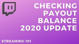 Check Twitch Payout Balance | NEW SIMPLE WAY!