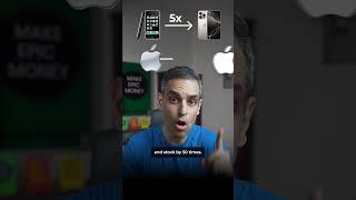 iPhone vs Apple Shares - Price Zyada par GROWTH kitni?! | Ankur Warikoo #shorts