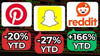 Reddit Stock SOARS! PINS & SNAP CRASH - Buy or Bail?? | Advertising Stock Roundup!