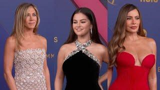 Emmys 2024 Fashion: Jennifer Aniston, Selena Gomez & More Stars Shine